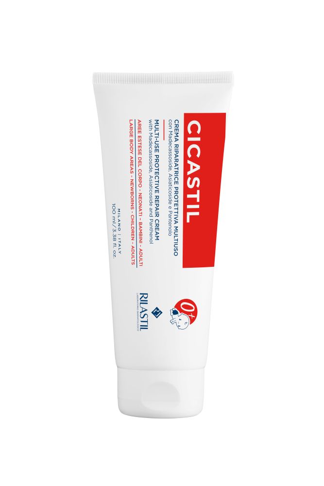Rilastil Cicastil Crema Riparatrice Protettiva - Crema Per Prurito E Pelle Irritata - 100 Ml